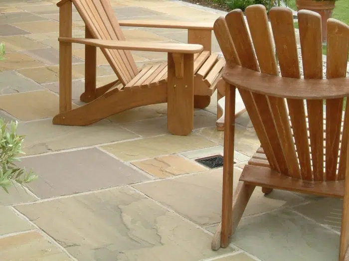 RAJ GREEN SANDSTONE PAVING PATIO SLABS