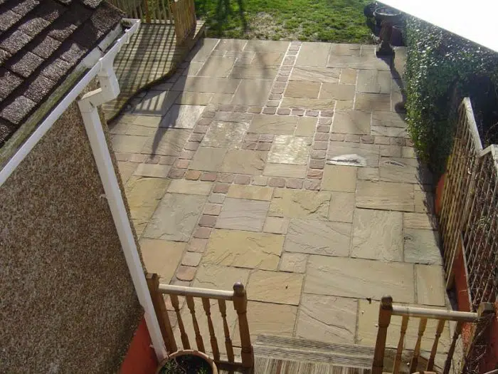 RAJ GREEN SANDSTONE PAVING PATIO SLABS