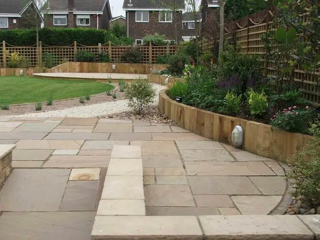 RAJ GREEN SANDSTONE PAVING PATIO SLABS