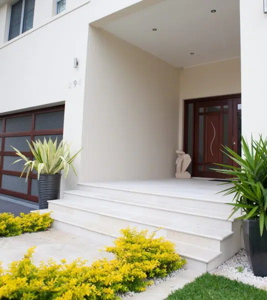 IVORY SANDSTONE STEPS