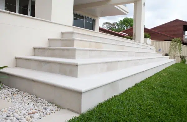 IVORY SANDSTONE STEPS