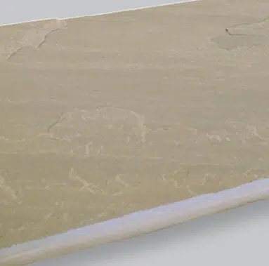 RAJ GREEN SANDSTONE BULLNOSE STEPS COPING