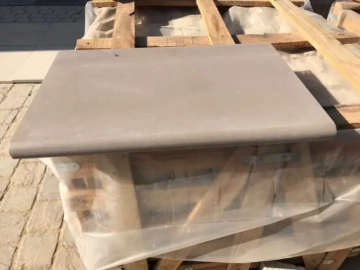 RAJ GREEN SANDSTONE BULLNOSE COPING STEPS