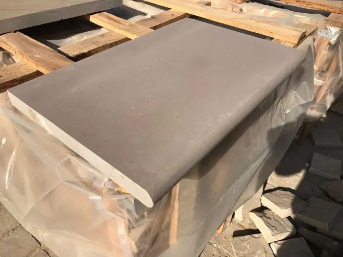 RAJ GREEN SANDSTONE BULLNOSE COPING STEPS