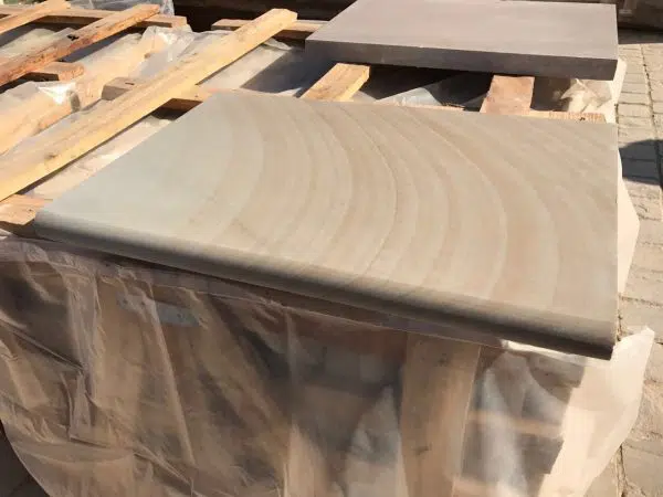 RAJ GREEN SANDSTONE BULLNOSE COPING STEPS