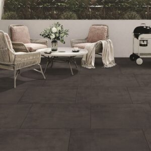 Cemento Nero Vitrified Porcelain Paving