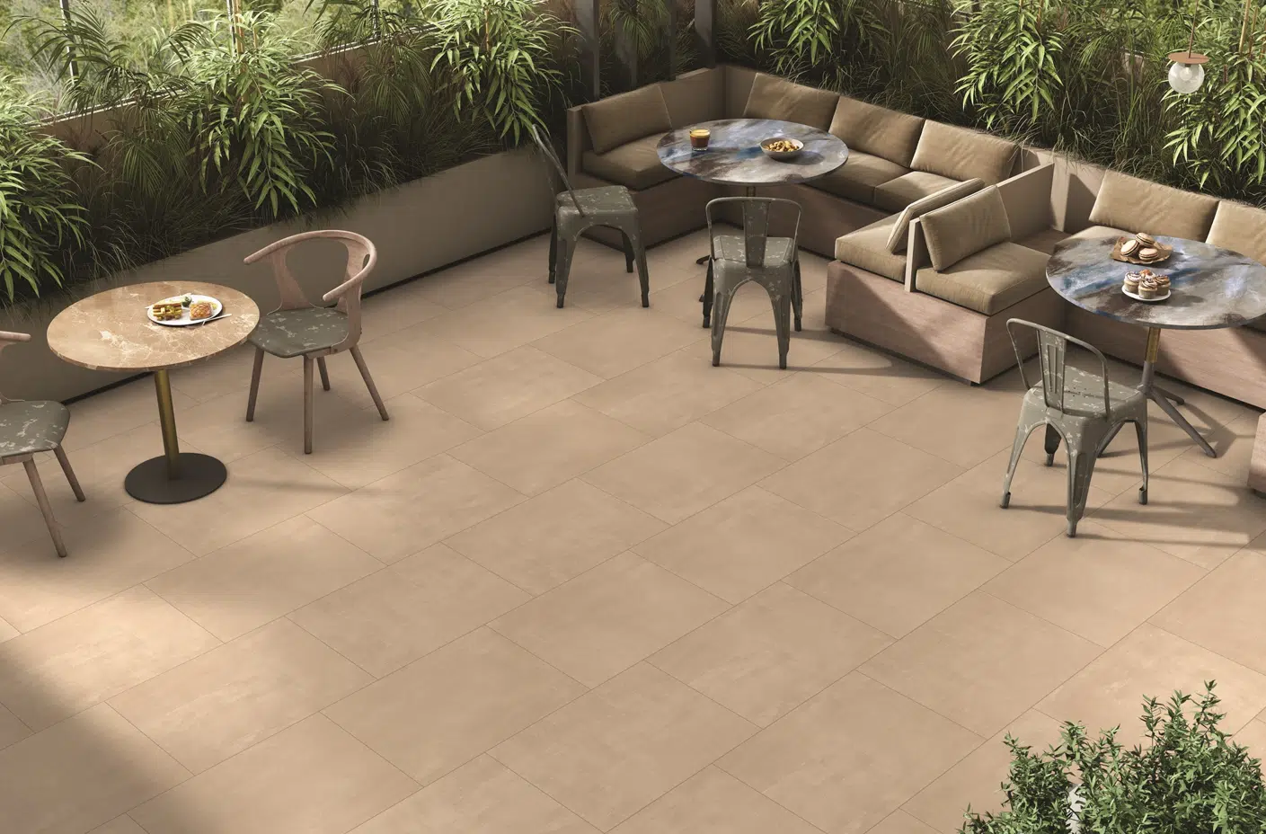 Cemento Sand Vitrified Porcelain Paving
