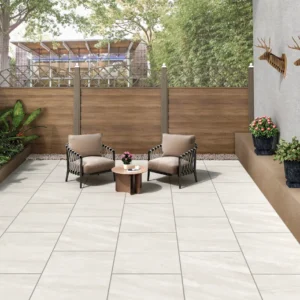 Lake Quartz White Vitrified Porcelain Paving