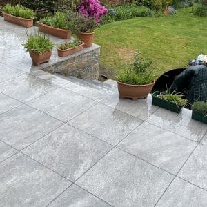 Lake Quartz Grey Vitrified Porcelain Paving