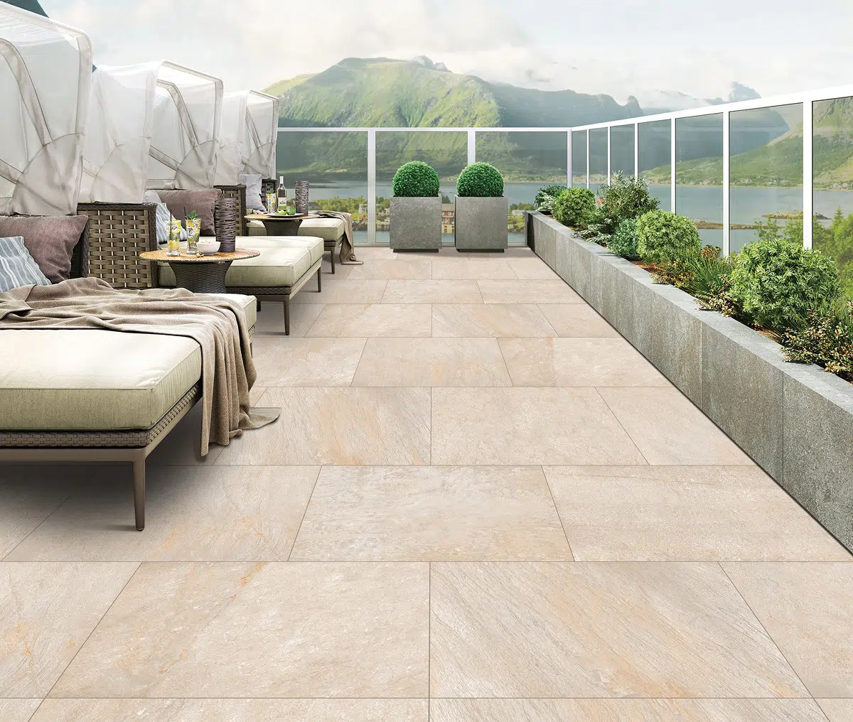 Lake Abbey Vitrified Porcelain Paving