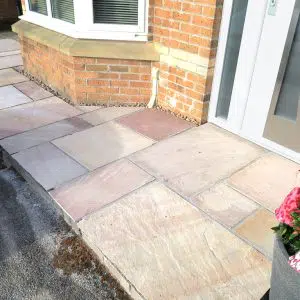 Raveena Sandstone 22mm Calibrated Paving Slabs