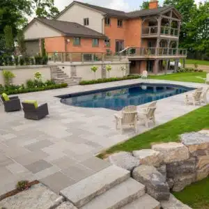 Slate Grey Sandstone Paving