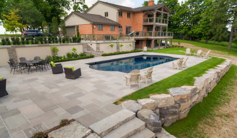 Slate Grey Sandstone Paving
