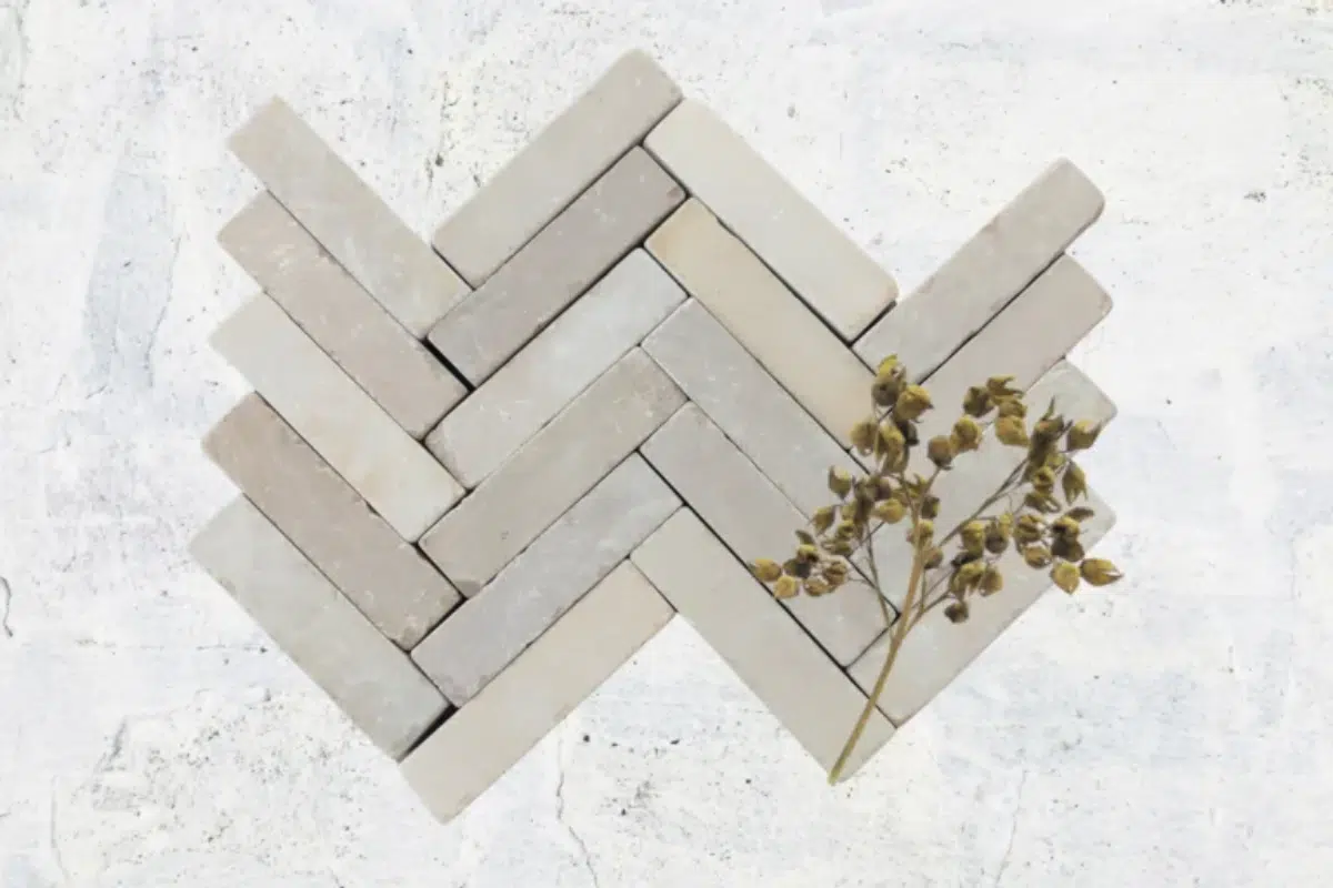 Oxford Blend Herringbone Paving
