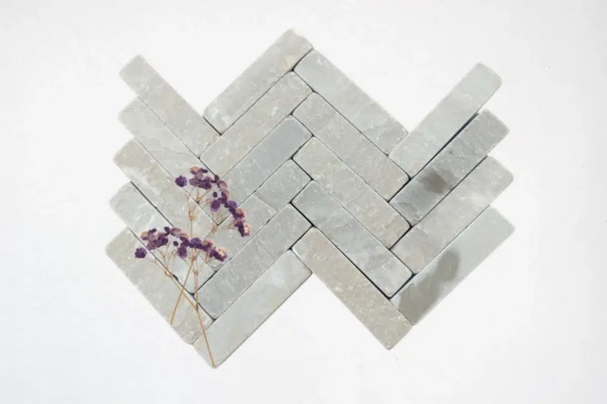 Raj Green Herringbone Paving