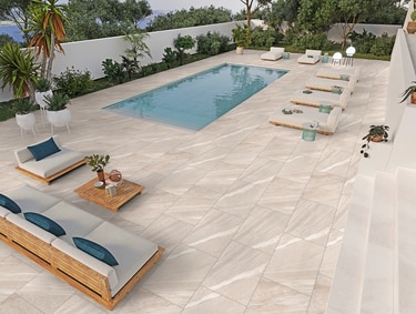 Lake Crossover Bianco Vitrified Porcelain