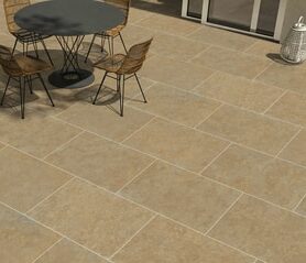 Lake Tandur Yellow Vitrified Porcelain