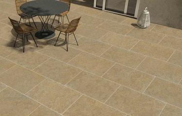 Lake Tandur Yellow Vitrified Porcelain