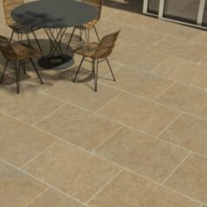 Lake Tandur Yellow Vitrified Porcelain