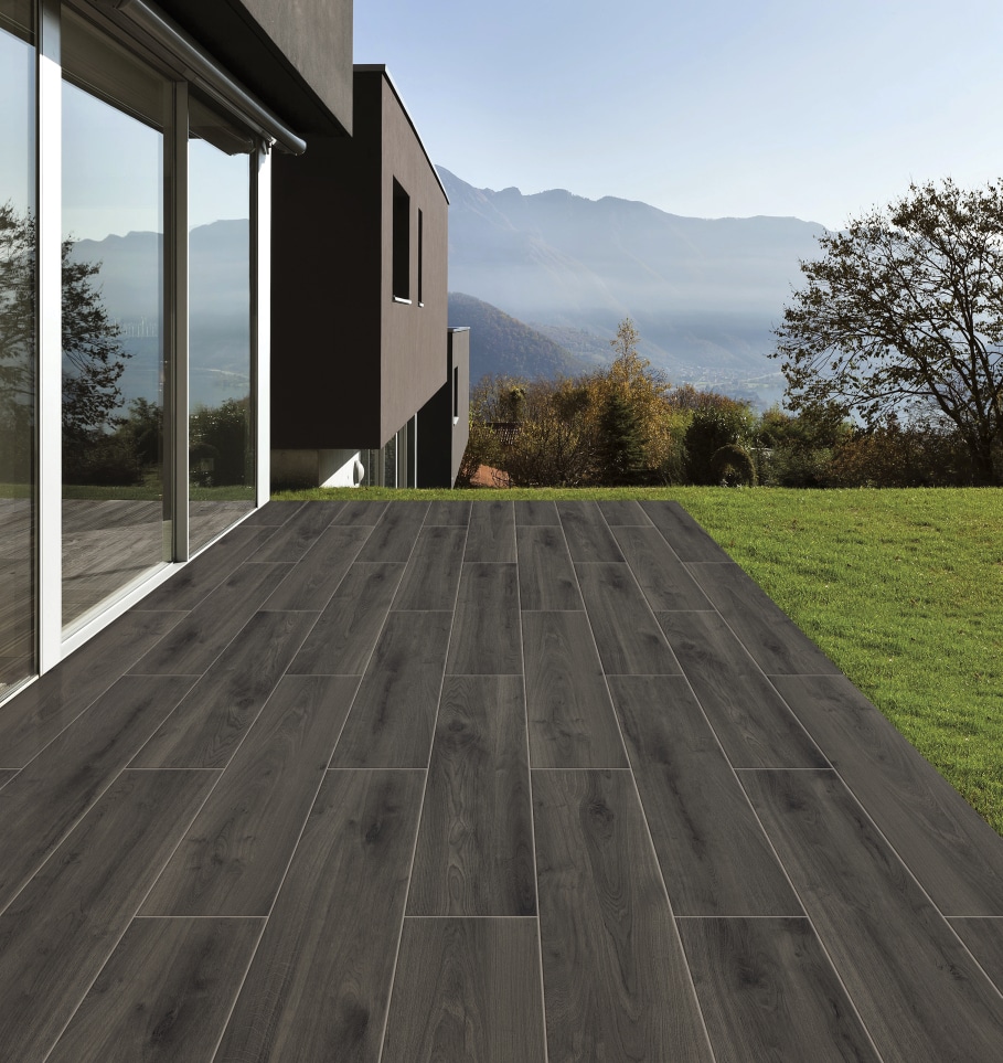 Lake Forest Anthracite Plank Paving 1200x295mm - Image 5