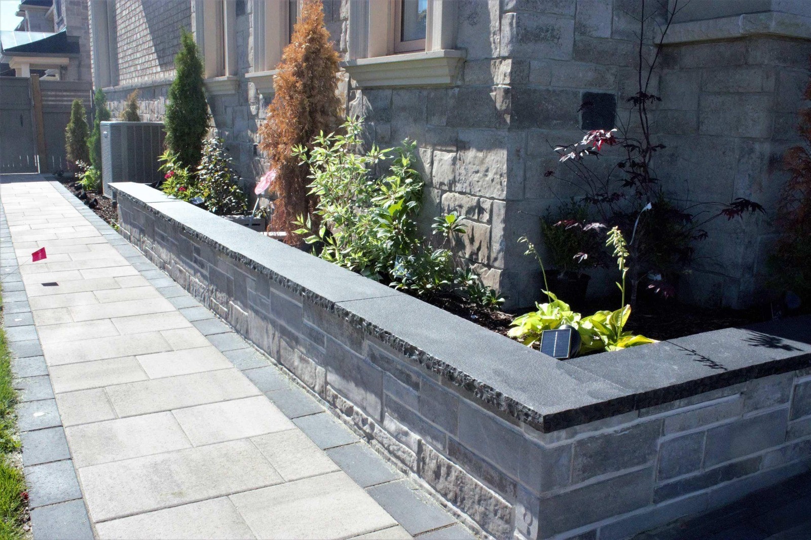 Black Lime 50mm Rockface Steps & Wall Coping - Image 4