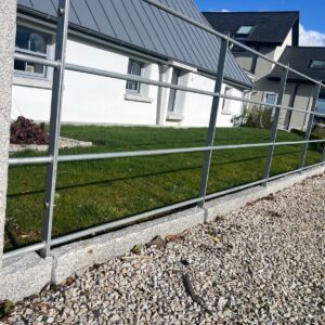 Silver Granite Dropper Kerb Stone (Fillers)